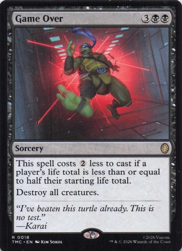 Game over commander - 18,